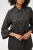 Culture CUGILANA Jacke – Schwarz/Braun – Detailansicht