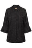 Culture CUGILANA Jacke – Schwarz/Braun – Vorderansicht